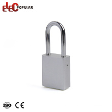 38mm Safety Square Aluminum Lock Body Steel Shackle Cylinder Padlock